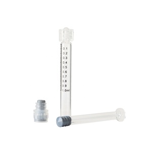 1ML 2ML 2.25ML 3ML 5ML 10ML confezione personalizzata Luer Lock e Slip Lock siringa di vetro pre-riempita applicatore riutilizzabile - Product Image 3