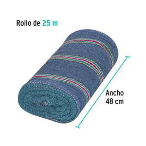 <b>Master</b> with 20 units <b>Roll</b> of 25 m of light blue twill, KLINTEK - Product Image 3