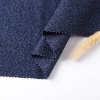 Tissu en tweed à carreaux 100 % polyester 280 g/m² tricoté brossé, chaud et doux, idéal pour la confection de costumes – Meilleures ventes