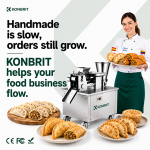 Máquina Automática para Hacer Pelmeni SANTA CRUZ, Máquina para Doblar Samosas, Máquina para Hacer Empanadas, Máquina para Hacer Pasteles de Carne, Máquina para Hacer Dumplings Pequeños - Product Image 2