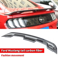 DTouch Auto Accessoires Ailes Arrière ABS Fibre De Carbone Look GT500 Style Aileron Arrière Pour Mustang spoiler 2015-2022