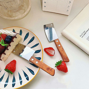 Cuchillo de cocina de acero inoxidable, cuchillo para cebollas, cuchillo para queso, cuchillo para pasteles, cuchillo para salchichas, utensilio para hornear, cuchillo para frutas, cuchillo para queso - Product Image 2
