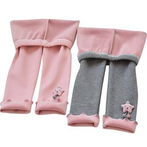 2023 New Fashion Winter Child Clothes Thin Velvet Kids Warm Pants Girl RTKS-018 - Product Image 1