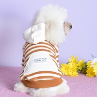 Combinaison à Capuche en Coton Écologique Assortie Chien et Humain, Tenue de Luxe Labubu à Quatre Pattes pour Animaux de Compagnie
