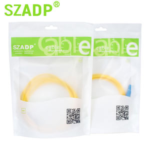 Cordon de raccordement blanc <span class=keywords><strong>SC</strong></span>/<span class=keywords><strong>APC</strong></span> - <span class=keywords><strong>SC</strong></span>/<span class=keywords><strong>APC</strong></span> G657A2 SM Simplx G657B3 3.0mm 1.5M 2M LSZH Pass test 3D Faible perte - Product Image 3
