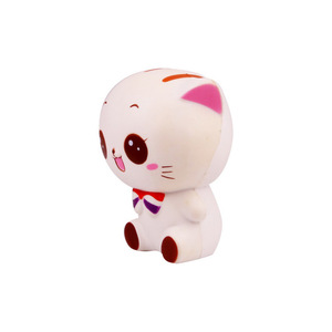 Cute Cat Pu Fidget Toy Slow <b>Rebound</b> Stress Relief For Kids 2 To 4 Years Unisex Gift - Product Image 2