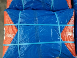 Bâche PEHD laminée isolante et enduite anti-UV à prix abordable, tissée 120 GSM 600 fils, imperméable pour couverture <span class=keywords><strong>de</strong></span> voiture et usage en camping - Product Image 6