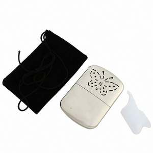 Venta caliente portátil mariposa combustible calentador de manos de larga duración reutilizable USB/eléctrico/batería prácticos calentadores de manos para coche al aire libre - Product Image 1