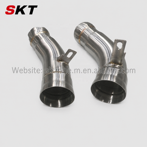 Tubería de Escape para Benz GLC63 GLC63 S X253 C253 M177 4.0T, Tubería Delantera de Acero Inoxidable 2018+ - Product Image 4