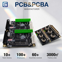 Placa Madre PCBA Adaptadora Láser F2 Personalizada para Máquina de Grabado Industrial, Distribución de Señales con Ensamblaje SMT DIP de Alta Densidad