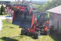 Wolf Mini780t Radlader Kompakter Landwirtschaftstraktor Mini-Lader zum Verkauf