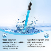 Meilleure vente électrode de ph-mètre sensible au prix de l'eau hydroponique pour réservoir de poissons de piscine d'étang de laboratoires