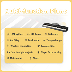 <span class=keywords><strong>Piano</strong></span> Eléctrico LeGemCharr de 88 Teclas, Teclado de <span class=keywords><strong>Piano</strong></span> Eléctrico de 88 Teclas, <span class=keywords><strong>Piano</strong></span> Digital de 88 Teclas - Product Image 3