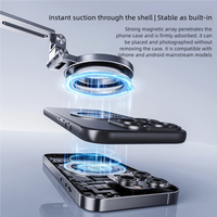 Dudukan Leher Magnetik yang Ditingkatkan dengan Stabilisasi 5-Axis, Universal untuk iPhone & Android, 1440 °   Sudut Lebar yang Dapat Disesuaikan, Bebas Tangan