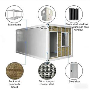 20 conteneurs de bureau préfabriqués détachables de 40 pieds, maisons mobiles en acier à emballage plat avec installation facile - Product Image 2