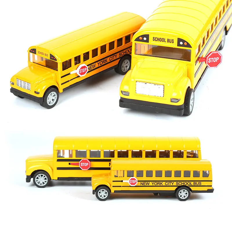 Pabrik Grosir Model Logam Bus Sekolah Baru