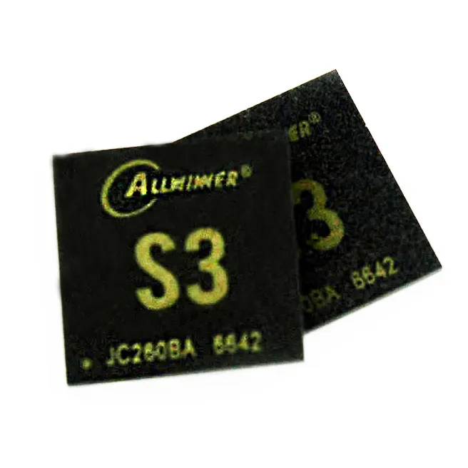 Allwinner Geïntegreerde Schakeling Chips S3 V536 V3S Voor Auto Dash Cam Met Development Board Processor Laptop Ic Cpu
