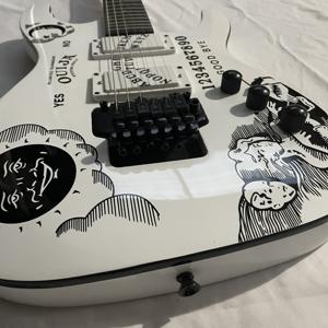 <span class=keywords><strong>Guitarra</strong></span> Eléctrica Personalizada de 6 Cuerdas, Fabricada en China, con Cuerpo de Caoba, Mástil de Palisandro, Pastillas Humbucker, Color Negro, Material de Fondo/Lados de Arce - Product Image 5