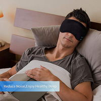 Meilleur masque oculaire confortable pour la musique, écouteurs de sommeil sans fil Bt5.4, masque oculaire avec écouteurs Bluetooth pour dormir