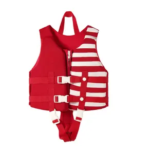 Wholesale kids surf swimming vest children swimsuit epe foam safety vest infant life jacket for training