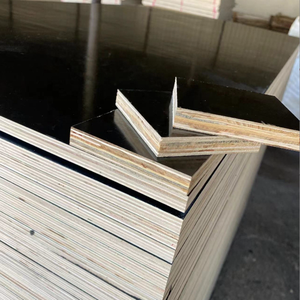 Vente en gros de <span class=keywords><strong>contreplaqué</strong></span> filmé industriel de 18mm peuplier eucalyptus de Chine pour la construction coffrage en béton 12mm - Product Image 2
