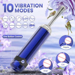 Vibrator Bentuk Pena untuk Titik G Wanita, Mainan Seks Dewasa untuk Stimulator Puting & Klitoris & Alat Kenikmatan Seksual untuk Wanita, Tongkat Seks - Product Image 3