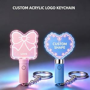 Llavero Personalizado con Luz LED de 15 Colores, Diseño Acrílico con Degradado, Recuerdo para Oktoberfest, Halloween y Fiestas - Product Image 2