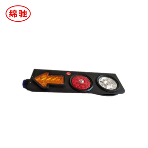 Feu arrière <span class=keywords><strong>de</strong></span> <span class=keywords><strong>remorque</strong></span> <span class=keywords><strong>rectangulaire</strong></span>, noir, feu LED pour <span class=keywords><strong>remorque</strong></span> <span class=keywords><strong>de</strong></span> camion lourd - Product Image 3