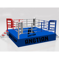 Une usine ANGTIAN vend des rings de boxe Muay Thai/site d'entraînement d'arts martiaux mixtes personnalisé/location d'anneaux de lutte