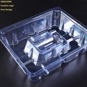 Bandeja de procedimiento de plástico estéril personalizada OEM para instrumentos médicos y quirúrgicos Organizador de suministros dividido - Product Image 1