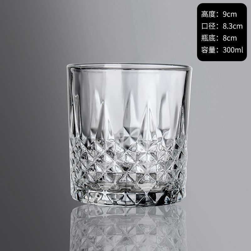 Fast delivery Old Fashioned Whiskey Glasses 10 Ounce glass