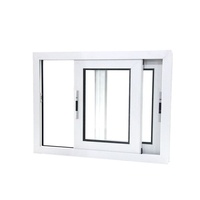 Nouvelle conception de fenêtre et de porte coulissantes en aluminium avec moustiquaire pour maison résidentielle