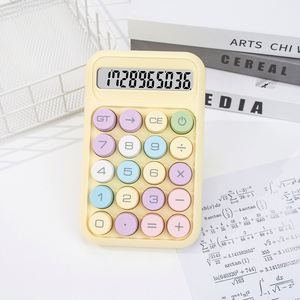 X923-1 Calculatrices mignonnes et compactes à 12 chiffres, style macaron, pour le bureau et l'apprentissage – Meilleures ventes - Product Image 4