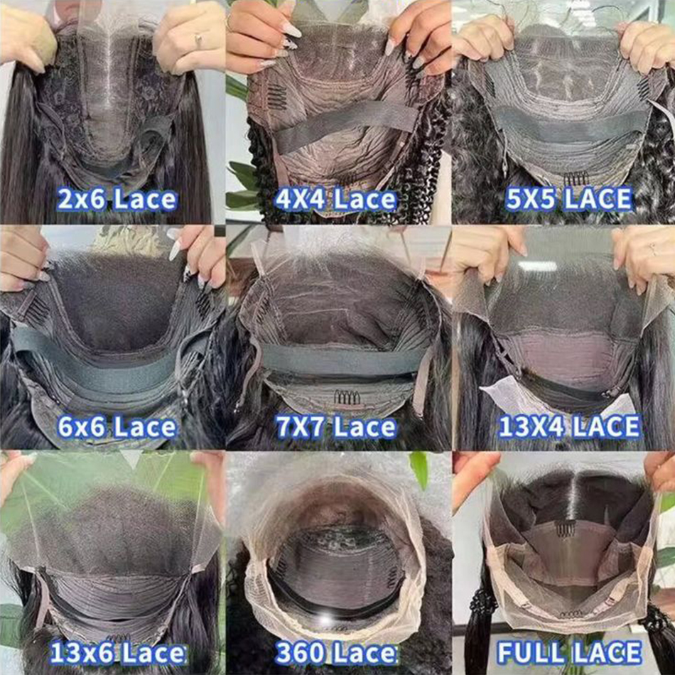 Frontaux et closures en dentelle HD