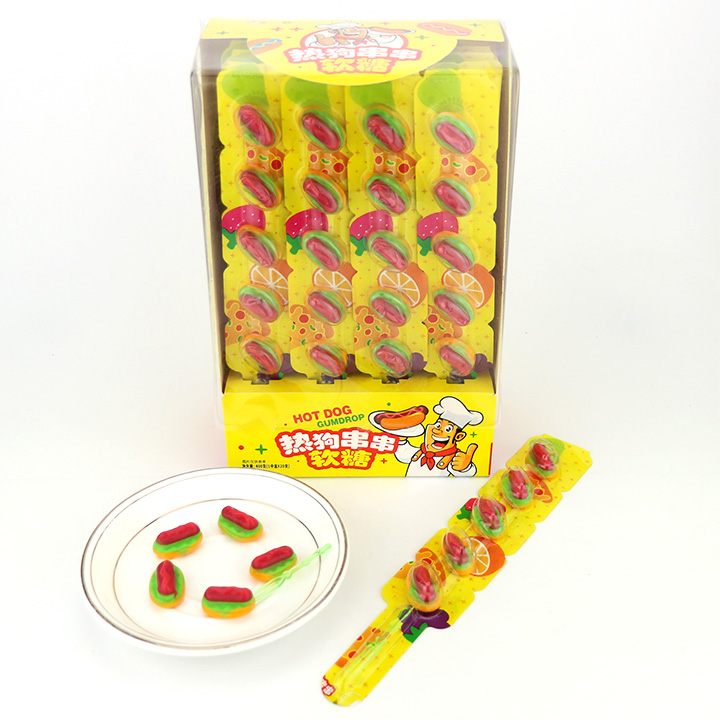 hot dog gummy candy