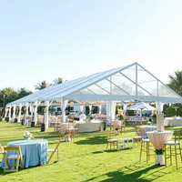 Tentes gonflables pour 1500 personnes, larges, pour fête de mariage