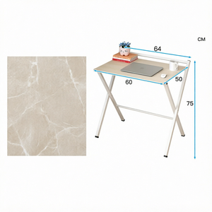 Nuevo Escritorio de Computadora Plegable de Madera, Moderno y Sencillo, Instalación Gratuita, Multifuncional, Mesa Auxiliar para el Hogar - Product Image 1
