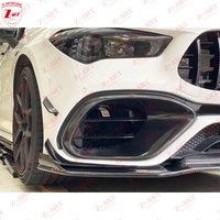 Kit carrosserie tuning en fibre de carbone Z-ART CLA45 pour Benz Classe C118, kit aileron arrière en fibre de carbone pour toute la nouvelle Classe CLA, accessoires auto.