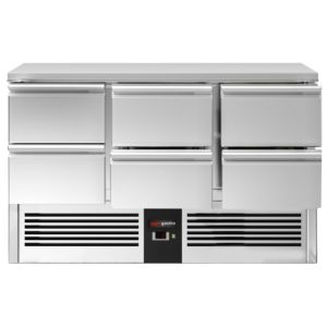 โต๊ะแช่เย็น GGM Gastro PREMIUM - 1370x700 มม. - 6 ลิ้นชัก - Product Image 5