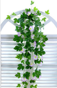 Fiori Artificiali di Campanula Pendenti in Seta per Decorazione Murale Domestica per Laurea, Festa del Papà, Festa della Mamma, Pasqua, Natale - Product Image 6