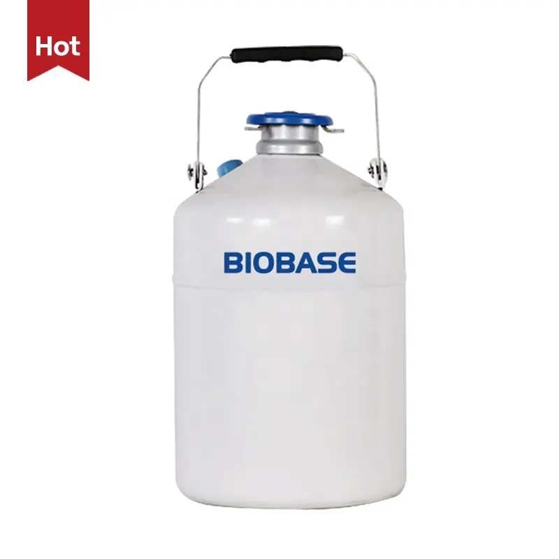 BIOBASE Flüssig stickstoff behälter Gesichts-Kryogem Flüssig stickstoff behälter mit geringer Kapazität