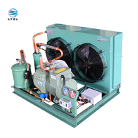 Différents styles 5Hp 8hp15hp 25hp 40hp 380v unité de condensation unité de condenseur refroidi par air réfrigérateur fournisseur d'unité de condensation