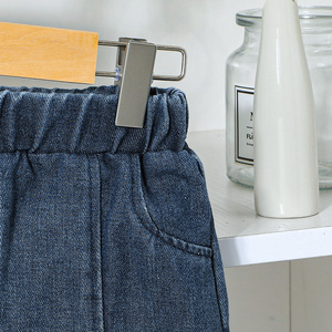 Conjunto de Ropa de Verano de Dos Piezas para Niñas de 4 a 7 Años, Estilo Casual, Shorts de Spandex/Poliéster, Top a Rayas sin Mangas, Uso Diario - Product Image 5