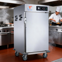 Armoire chauffante alimentaire professionnelle à porte simple, électrique, isolée, pour maintenir les aliments au chaud, en acier inoxydable, économe en énergie, pour restaurant et cuisine