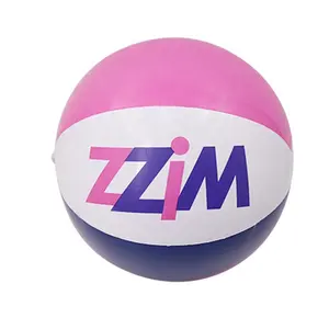 Promotional Colorful Beach Balls In Bulk 28cm Standard Customized Inflatable Balls With Logo Pvc Ball Toys For Kids Wholesale