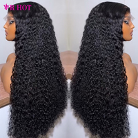 Perruques en cheveux humains bouclés birmans, vente en gros, fournisseur de produits de beauté, perruques frontales sans colle 13x4 13x6 HD Lace Frontal pour femmes noires