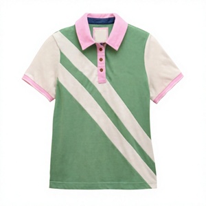 เสื้อโปโลผู้หญิงสำหรับองค์กร ผ้าฝ้ายพรีเมียม ปักลายตามสั่ง เสื้อโปโลยูนิฟอร์ม ขายส่ง บริการ OEM - Product Image 1