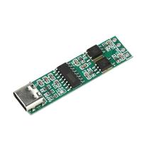 UART CH340 Isolasi Kecepatan Tinggi USB ke Port Serial TTL Modul Isolasi Optoelektronik Antarmuka Tipe C 3.3V/5V
