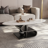 Table basse de luxe moderne, dernière collection, design italien haut de gamme pour salon, idéale pour la maison (vente en gros)