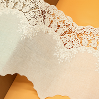 Nouvelle mode, sous-vêtements pour femmes, textile de maison, accessoires pour canapé, tissu, coton, broderie, dentelle, garniture, largeur 18 cm
